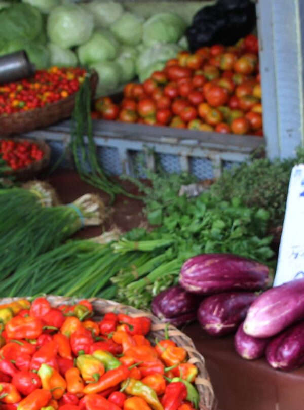 tourist visit local market