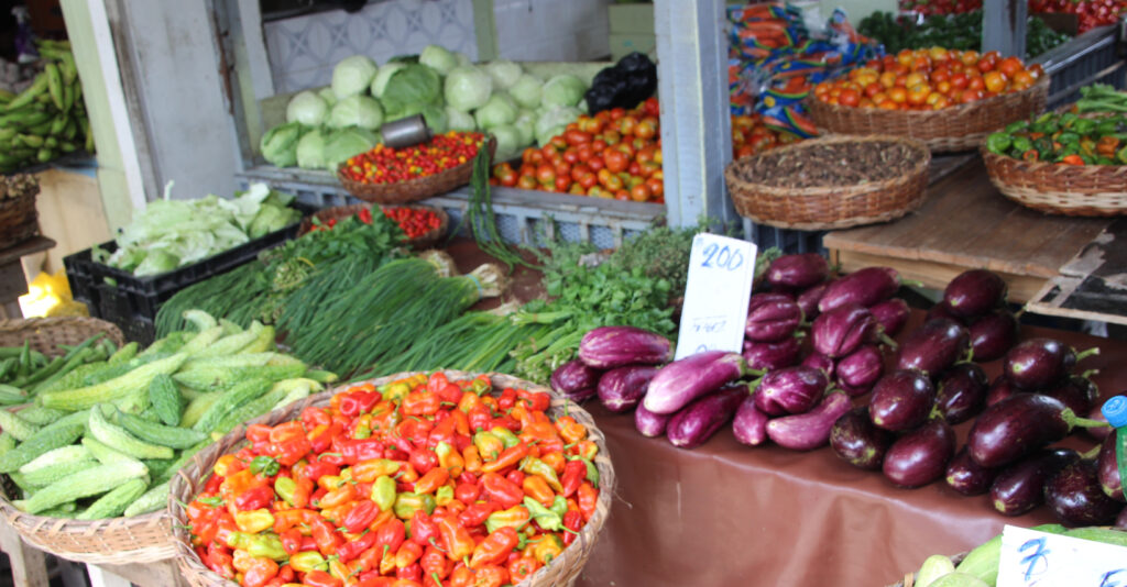guyana bazar local market