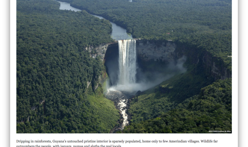 Business Insider Adds Guyana to Emerging Travel Destination List for 2016